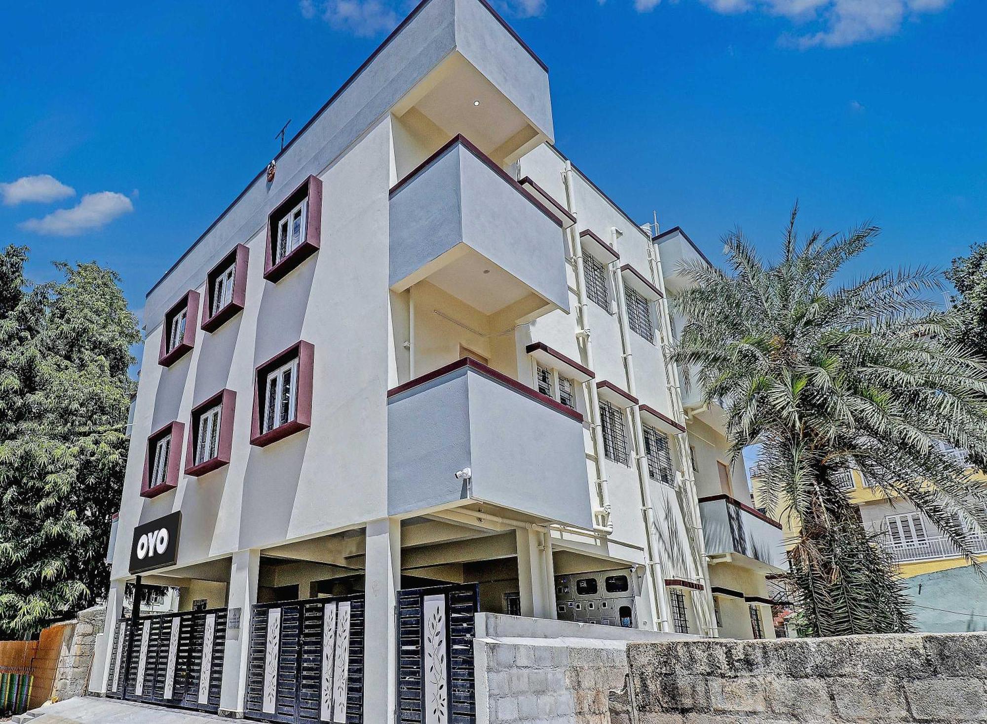 Oyo Flagship 81483 Manyatha Inn Service Apartment بنغالور المظهر الخارجي الصورة